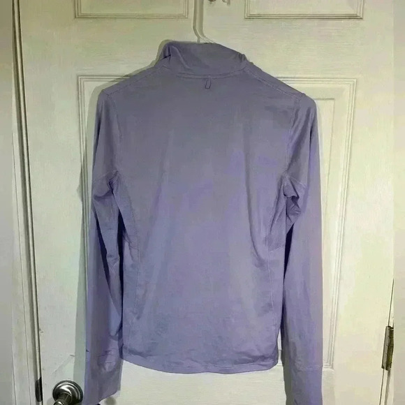 Brooks Dash Zip Up Running Pullover. Size Small, light lavender. - Picture 6 of 12